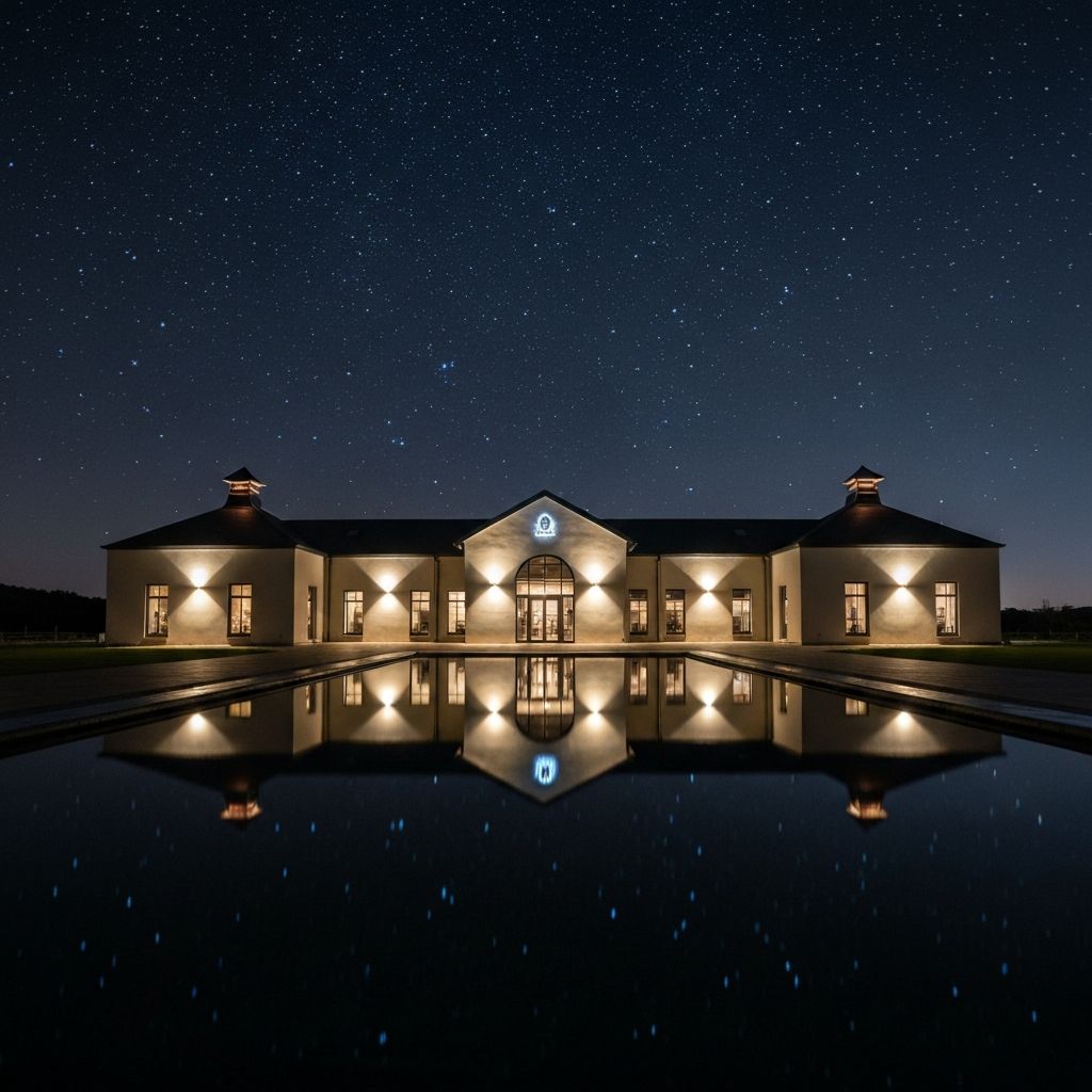 Reflection Pool Night